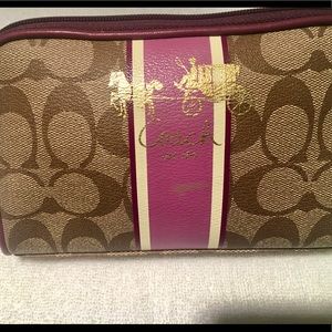 Coach makeup case